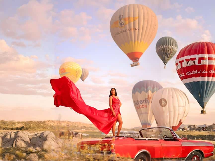 Cappadocia: Private Photo Shoot with Flying Dress & Horses - Key things to know before you book