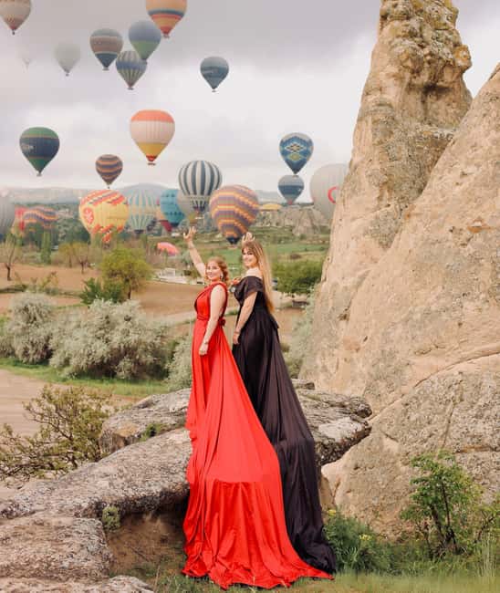 Cappadocia: Private Photo Shoot with Flying Dress & Horses - Pickup, drop-off, and how to keep the schedule painless