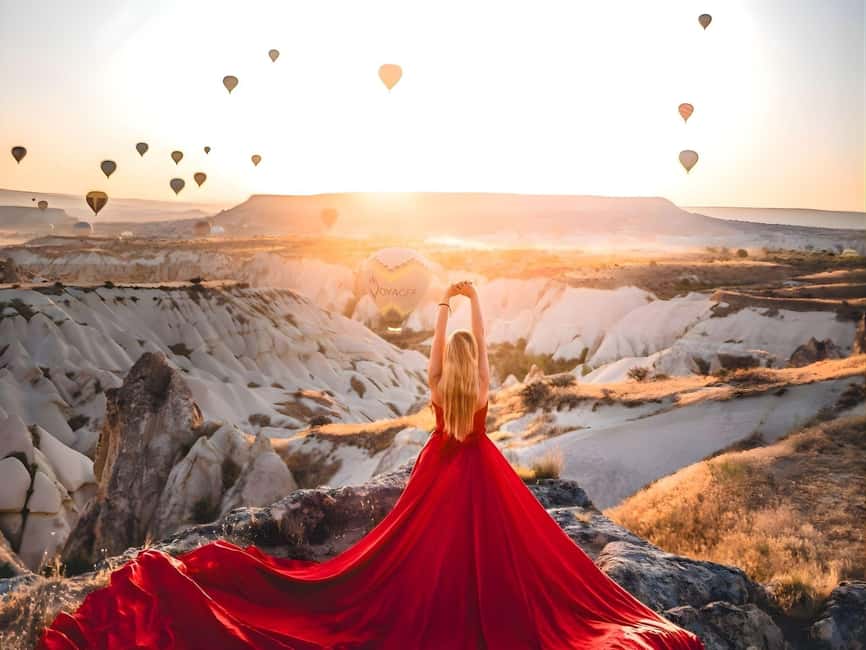 Cappadocia: Private Photo Shoot with Flying Dress & Horses - Sunrise, daytime, or sunset, and why timing really changes the photos