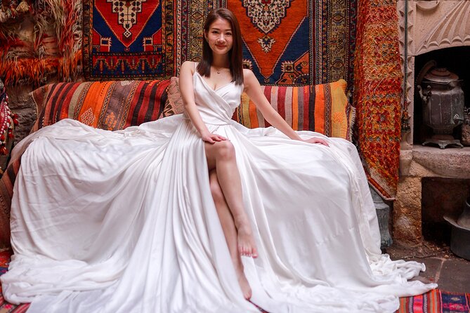 Cappadocia Private Photo Shoot with Flying Dress & Hotel Pickup - What you actually do: drive, pose, repeat (with balloon-friendly stops)