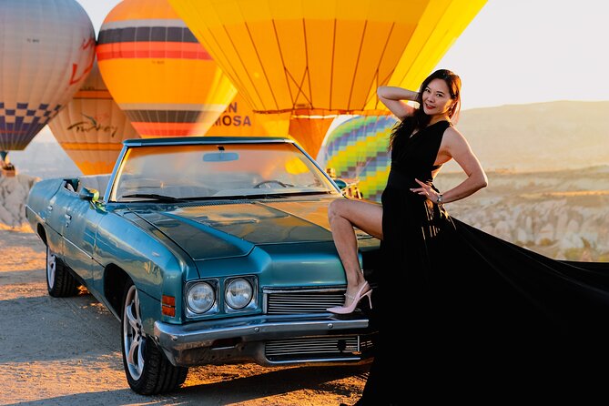 Cappadocia Private Photo Shoot with Flying Dress & Vintage Car - Key things you should know before you go