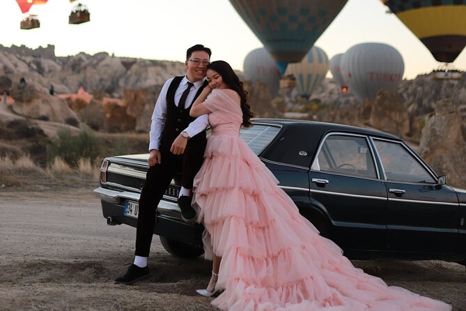 Cappadocia Private Photo Shoot with Flying Dress & Vintage Car - Early mornings in Göreme: why this shoot works