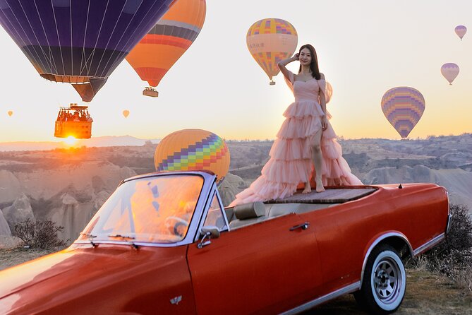 Cappadocia Private Photo Shoot with Flying Dress & Vintage Car - The itinerary rhythm: 3 landmark stops, with time that actually makes sense