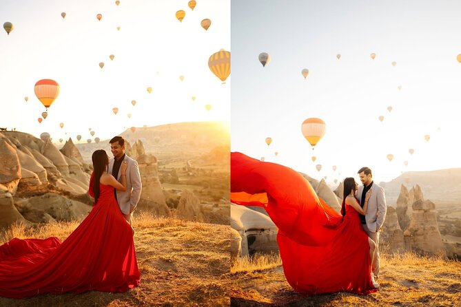 Cappadocia Private Photoshoot with Flying Dress & Classic Car - Key Highlights at a Glance