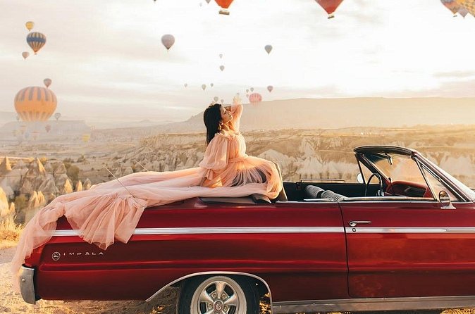 Cappadocia Private Photoshoot with Flying Dress & Classic Car - Price and Value: What $375.05 Really Buys You