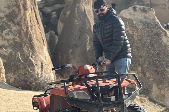 Cappadocia Quad Bike ATV Tour - Stop 1 in Cavusin Village: remote valleys, caves, and less-crowded viewpoints