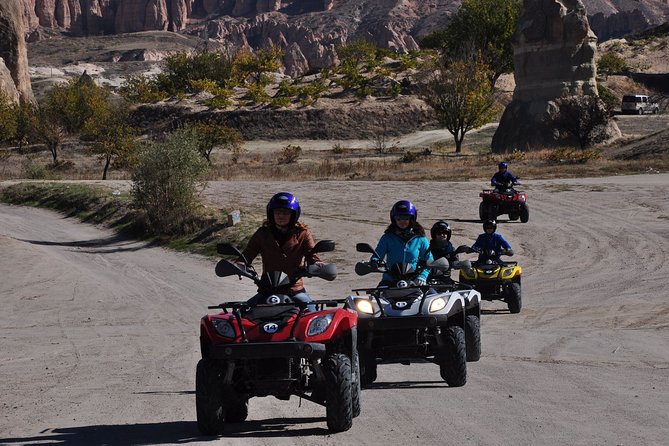 Cappadocia Quad Safari Sunset or Day Time - Riding the quad: your comfort depends on how you handle the pair setup