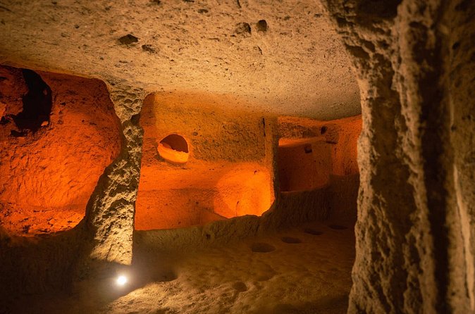 Cappadocia Red and Green Combination Group Tour - Stop 3: Kaymaklı Underground City (the human survival story)