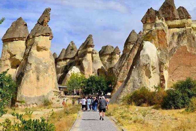 Cappadocia Red Tour Lunch + Guide + Museum Tickets /Small Group - Paşabağ (Monks Valley) and three-headed fairy chimneys
