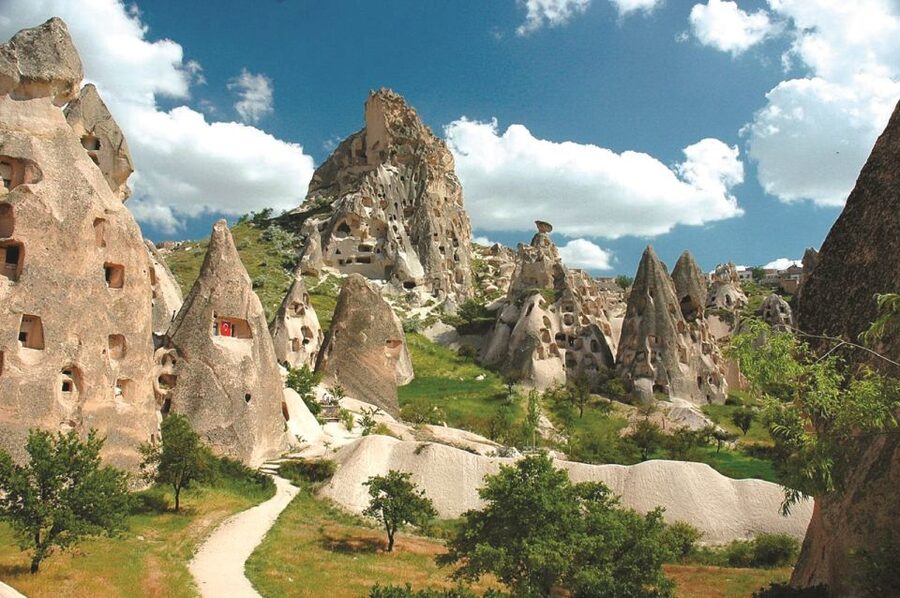 Cappadocia: Red Tour with Entry Fees and Lunch - Esentepe viewpoint: the Göreme valley picture in one glance