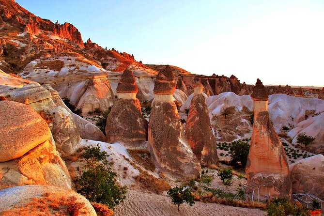 Cappadocia Red Tour With Open Air Museum And Expert Tour Guide - Twin Fairy Chimneys in Ürgüp: the classic symbol shot
