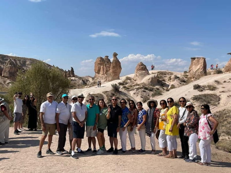 Cappadocia: Red Tour with Zelve Open Air Museum & Pasabag - Pasabag (Monks Valley): Fairy Chimneys Up Close