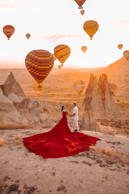 Cappadocia's Skyline Photoshoot with Hot Air Balloon - Flying Dress Styling: Why This Detail Drives the Whole Experience
