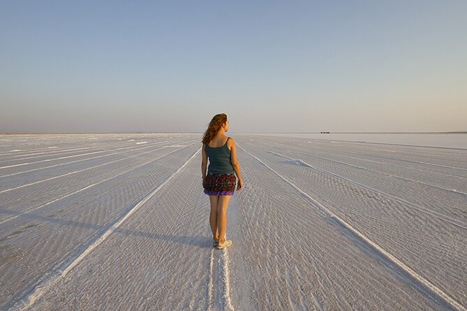 Cappadocia salt lake tour private with lunch - Late-afternoon light and the Lake Tuz pink look at 2:30 pm