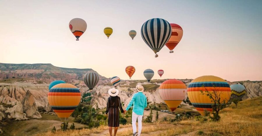 Cappadocia: Sunrise Balloon Watching Tour with Video - Love Valley fairy chimneys, when balloons fly overhead