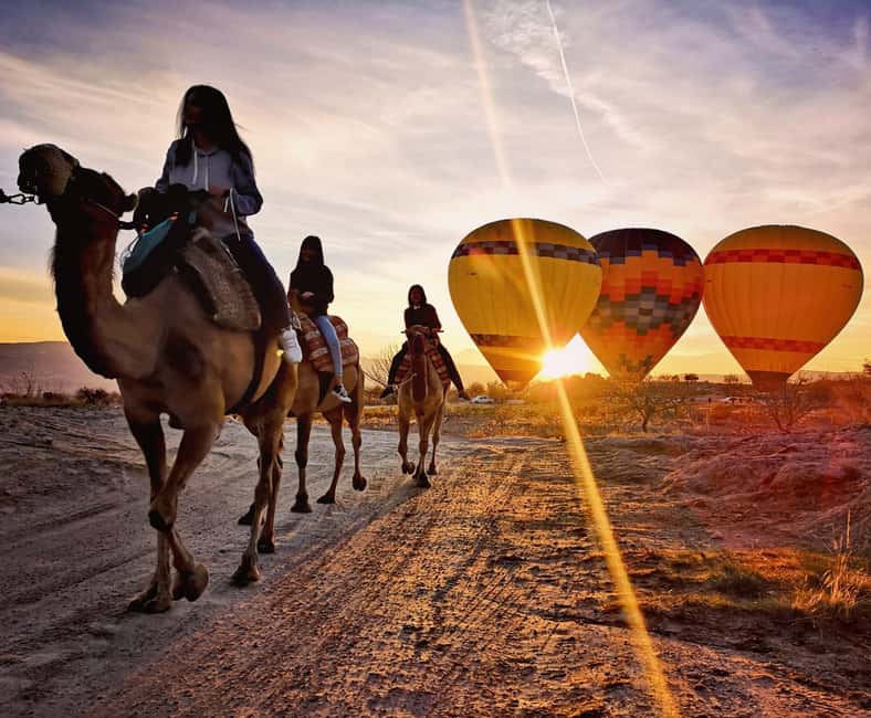 Cappadocia: Sunrise Camel Ride with Hot Air Balloons - What to Bring and How to Show Up Ready