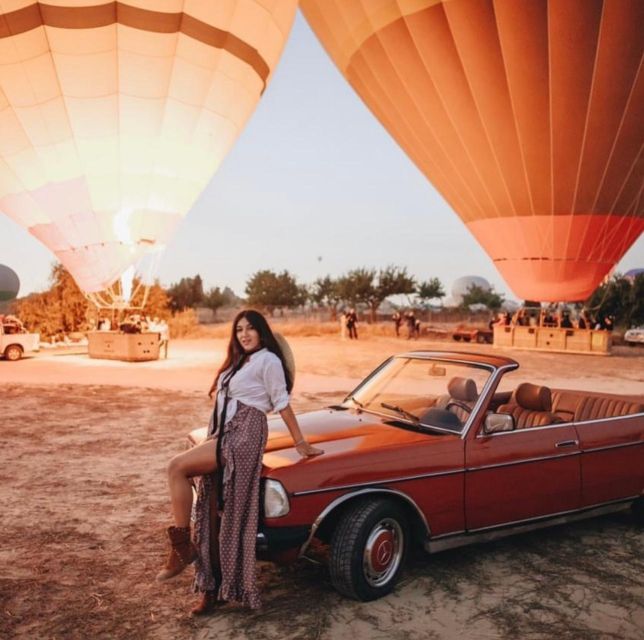 Cappadocia: Sunrise, Day Tour & Sunset Classic Car Tour - Why a classic car fits Cappadocia sunrise so well