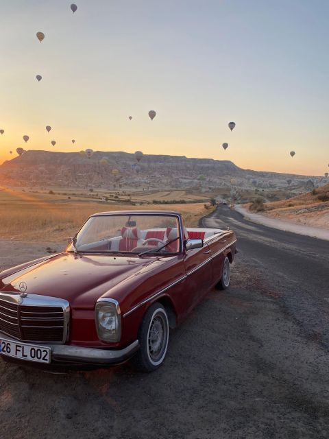 Cappadocia: Sunrise, Day Tour & Sunset Classic Car Tour - What “photo stops” really means here, with help from drivers