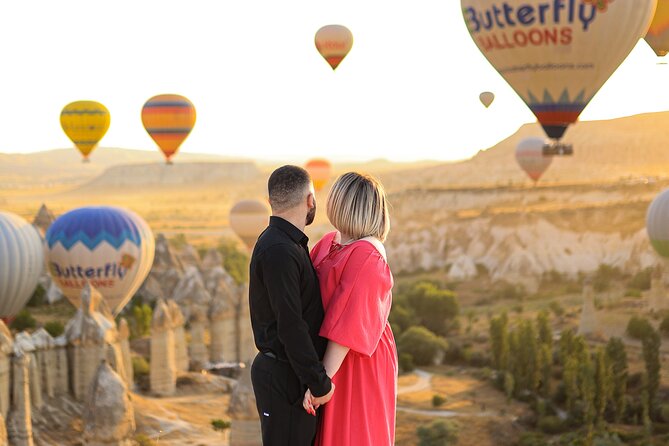 Cappadocia Sunrise Hot Air Balloon Photo Shoot with Hotel Pickup - Stop 3, Goreme National Park Viewpoints for Wide Balloon Scenes