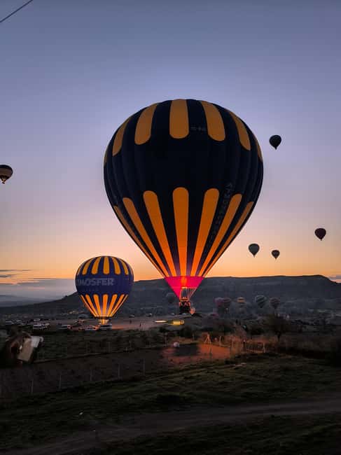 Cappadocia: Sunrise in Göreme Hot Air Balloon and Transfer - The soft landing, champagne toast, and the certificate