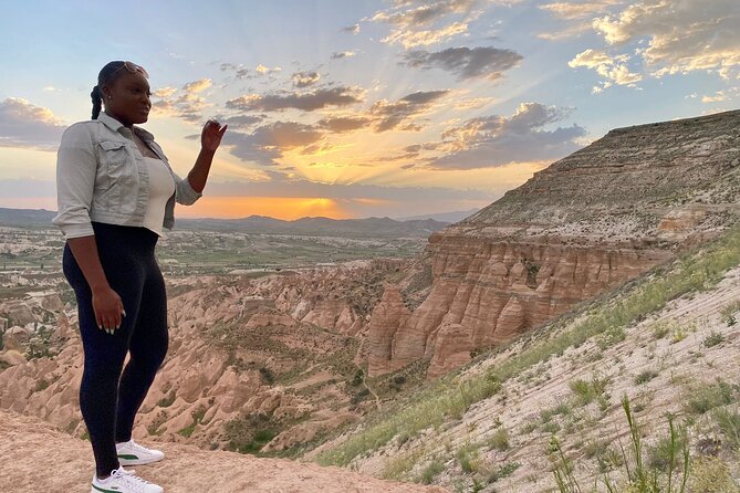 Cappadocia Sunset and Night Tour with Dinner - Ürgüp panoramic views and fairy chimneys after dark