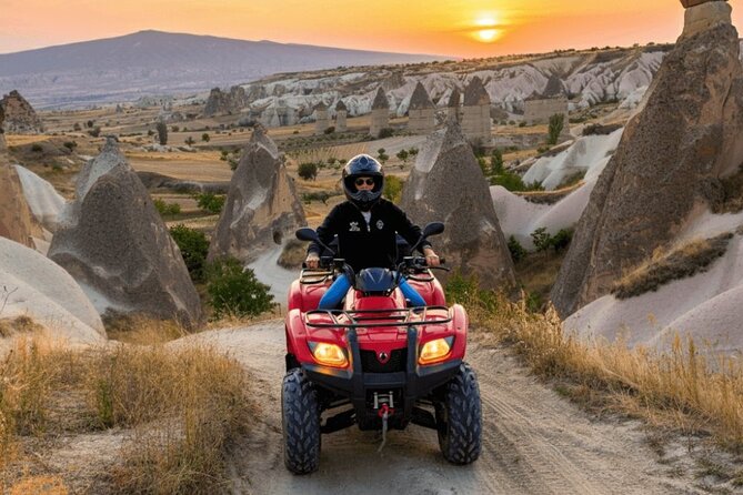 Cappadocia Sunset ATV Quad Tour Through Valleys with Transfers - Safety and professionalism: the part you should care about most