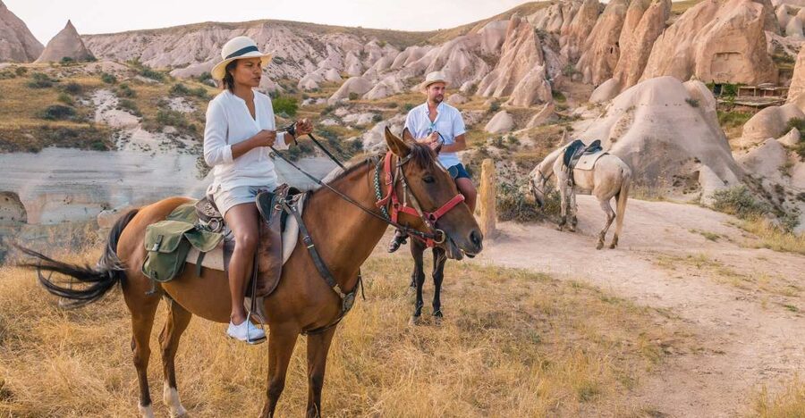 Cappadocia: Sunset Horse Trek Through the Valleys - Cavusin Start to Rose Valley: A Scenic, Manageable First Stretch