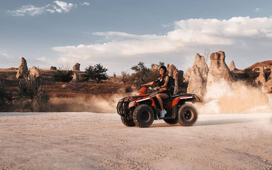 Cappadocia: Sunset Quad Bike Tour - ATV Power Meets Fairy Chimneys at Sunset