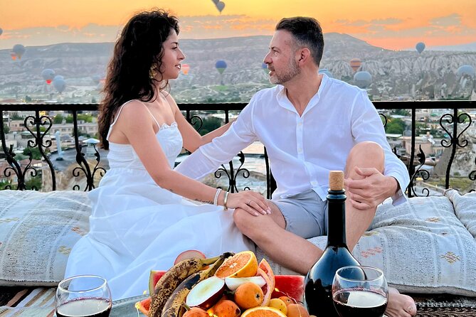 Cappadocia Terrace Photo Spot - Finding your way to Tulip Cave Suites before the balloons lift
