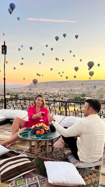 Cappadocia: Terrace Photo Spot With Balloon Flight View - How the Photo Shoot Feels: Relaxed, Guided, and Not Stiff