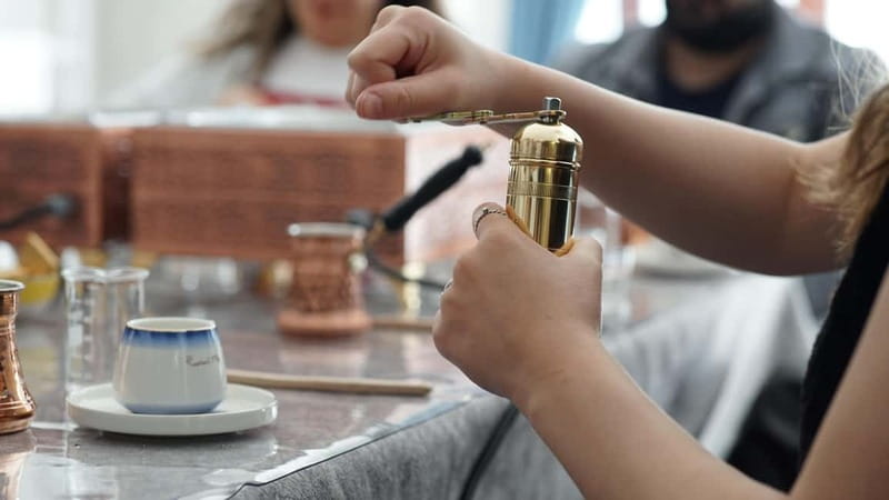 Cappadocia: Turkish Coffee Workshop on Sand & Fortune + Gift - Brewing on Sand: Watching the Foam Like a Craft