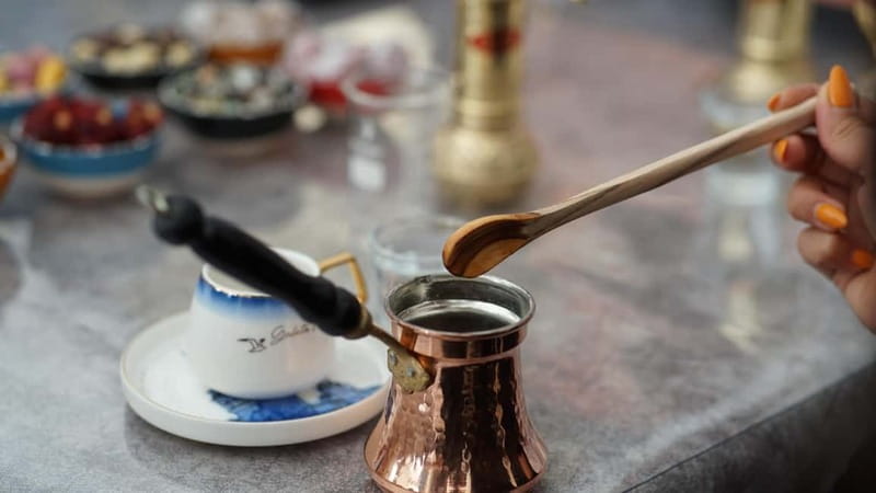 Cappadocia: Turkish Coffee Workshop on Sand & Fortune + Gift - Your Take-Home Gift Set: Cezve, Cup, Beans, and a Recipe Booklet