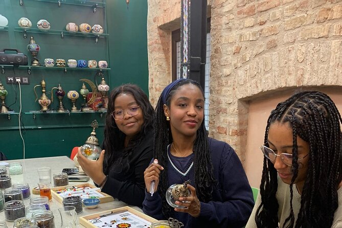 Cappadocia: Turkish Mosaic Lamp Workshop in Göreme - All Included - Drinks, treats, and the small comforts that shape the mood