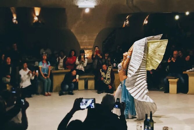Cappadocia Turkish Night Show, Dinner & Unlimited Drinks & Pickup - Uchisar Cave Restaurant Feel, Dinner Is Part of the Show