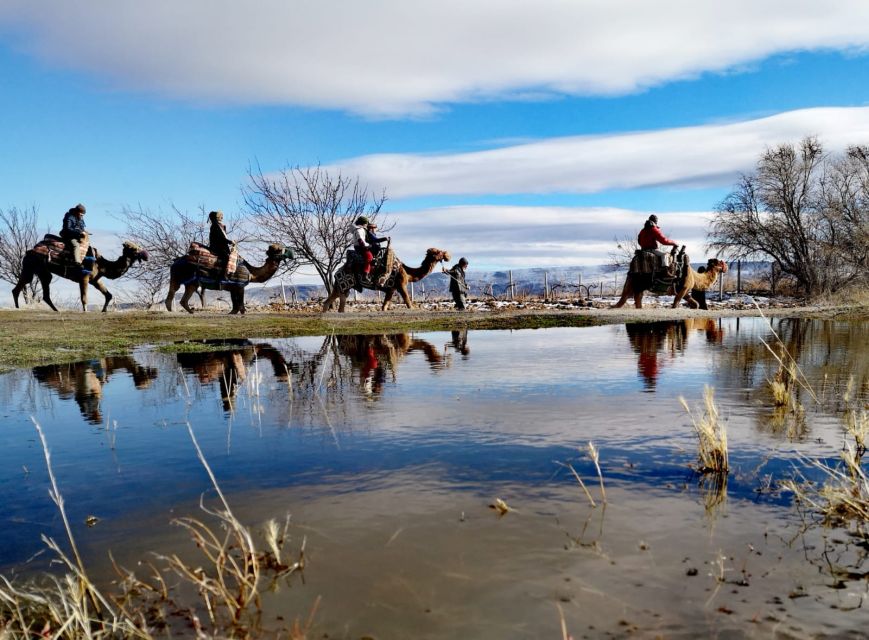 Cappadocia: Valleys Highlights Camel Tour with Hotel Pickup - Where You Go: Red, Rose, and Meskendir Valley Route Notes