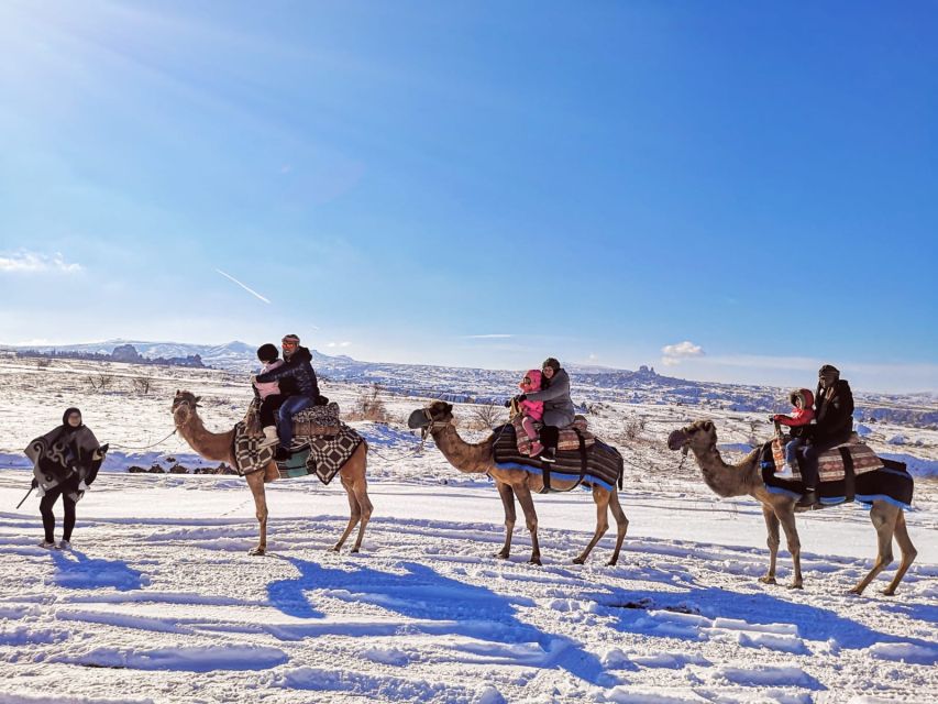 Cappadocia: Valleys Highlights Camel Tour with Hotel Pickup - Timing Matters: Sunrise, Daytime, or Sunset Choices