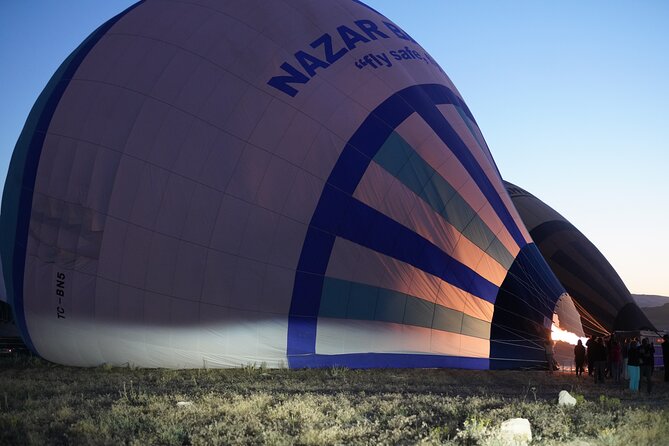 Daylight Balloon Flight Cappadocia (Goreme) by Nazar Balloons - Landing, champagne time, and getting your certificate