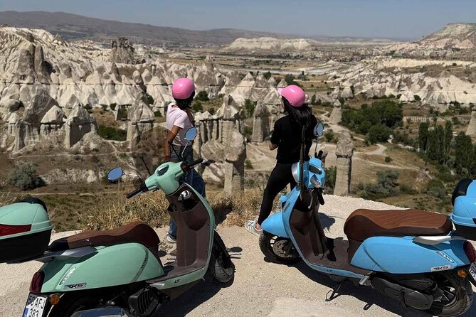 Discover Cappadocia with a Full Day Scooter Rental - Riding past fairy chimneys at your own pace