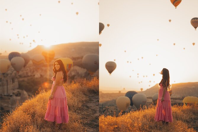 Fascinating Cappadocia Photoshoot by Private Minivan - Red Valley: the bold tones that finish the set