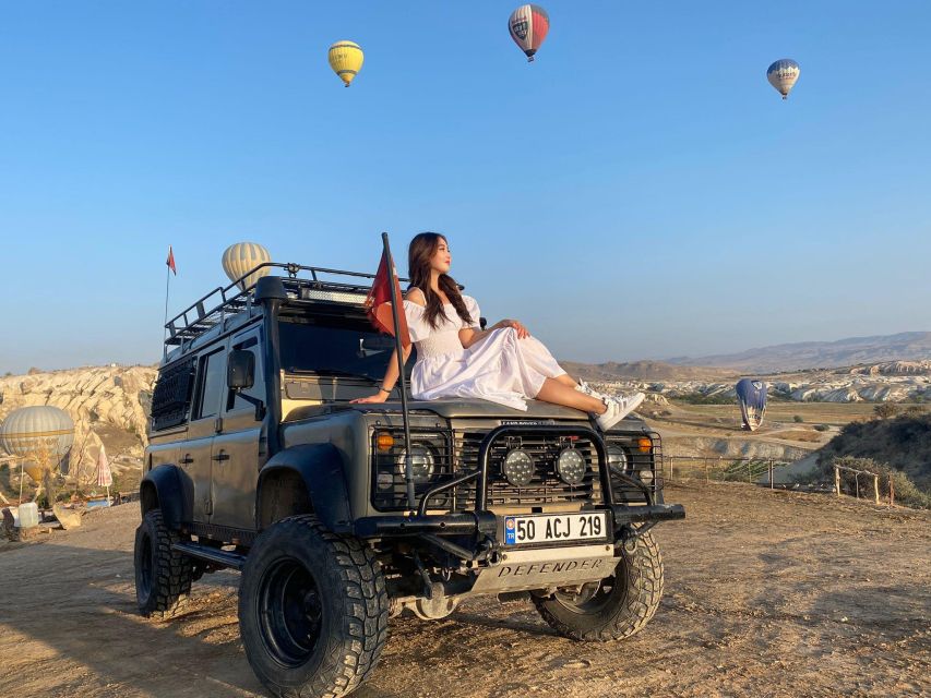 From Göreme: Cappadocia Jeep Safari Tour - Love Valley and Pancarlık Church: Rock Formations and Scenic Breaks
