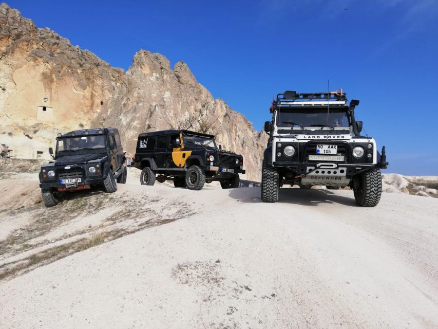 From Göreme/Ürgüp: Cappadocia Jeep Safari Sunrise or Sunset - Jeep Safari Pickup From Göreme or Ürgüp: Easy on you, not the other way around