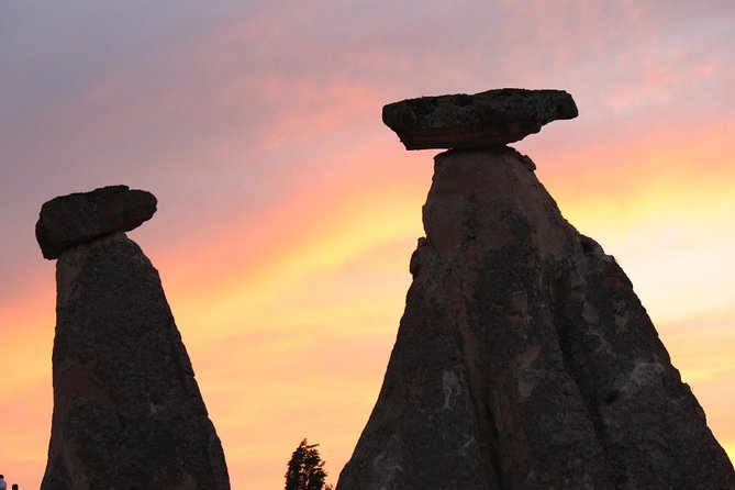 Full Moon Walk in Cappadocia - Your route through Red Valley and Rose Valley (about 2 hours of walking)