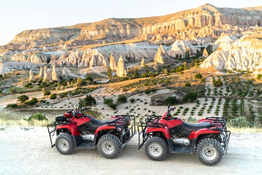 Goreme: ATV Sunset or Daytime Tour - The valley route: Mushroom Valley, Kılıçlar, Güllüdere, Kızılçukur, and Girls’ Monastery
