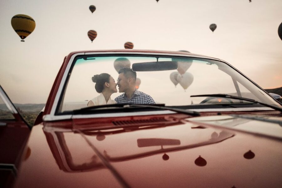 Göreme: Cappadocia Photoshoot Tour w/ Vintage Car - Weather, Sunrise, and the Balloon Uncertainty Factor