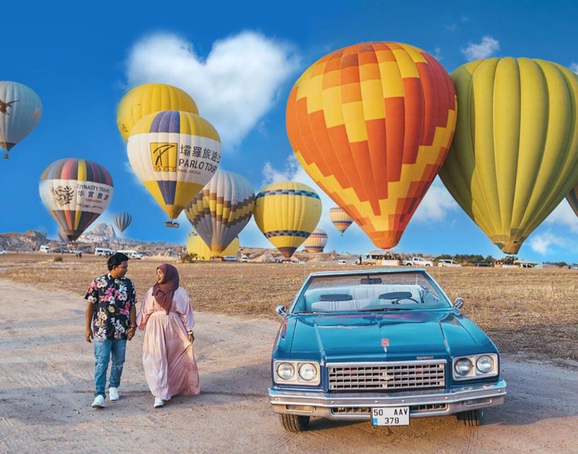 Göreme: Cappadocia Photoshoot Tour w/ Vintage Car - The Balloon Takeoff Area Part, and What It Really Means