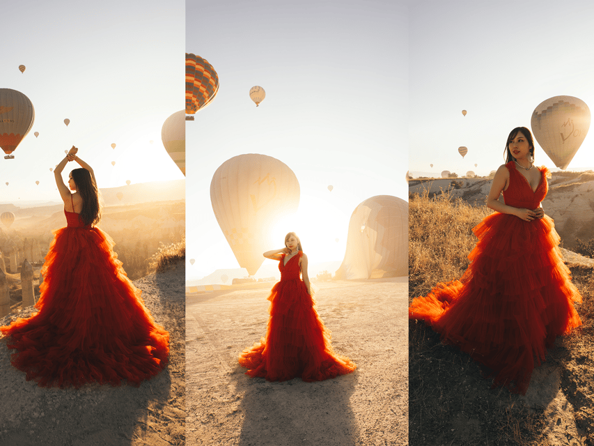 Göreme: Cappadocia Satin Flying Dress Rental - What’s included, and what you still need to arrange