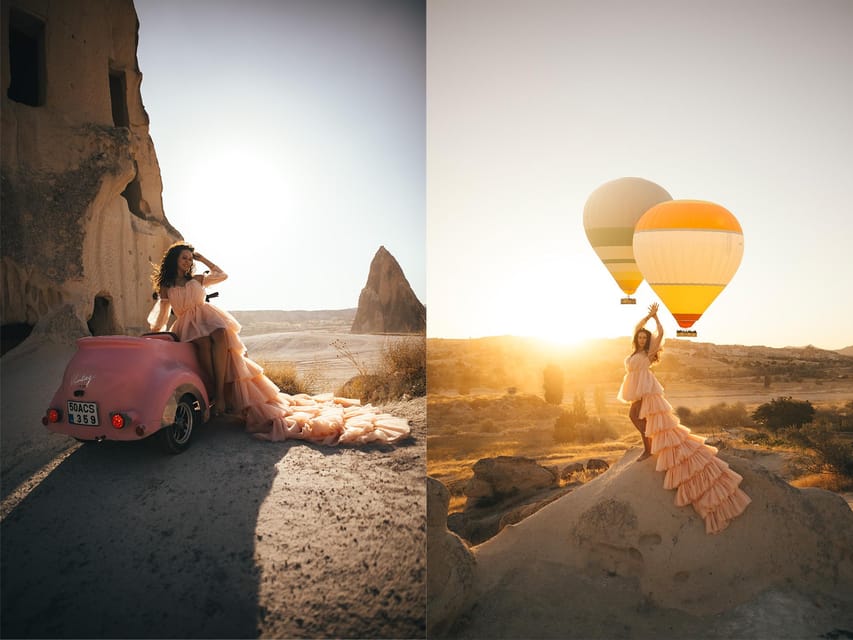 Göreme: Cappadocia Satin Flying Dress Rental - Cost and value: $24 per person plus the tulle note