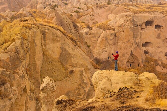 Goreme Open Air Museum Caves and Chuches in Cappadocia Red Valley - Red Valley and Rose Valley hike: Columb Church and a 10th-century route