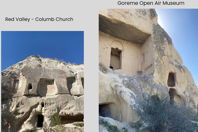 Goreme Open Air Museum Caves and Chuches in Cappadocia Red Valley - Spot the churches: Saint Basil to Sandal Church in one route
