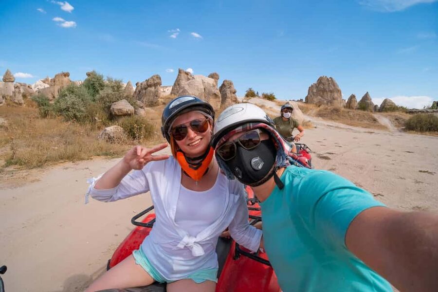 Göreme: Quad Safari through the Sword, Love & Rose Valleys - Quad Safari in Göreme: Fast Access to Volcanic Rock Views